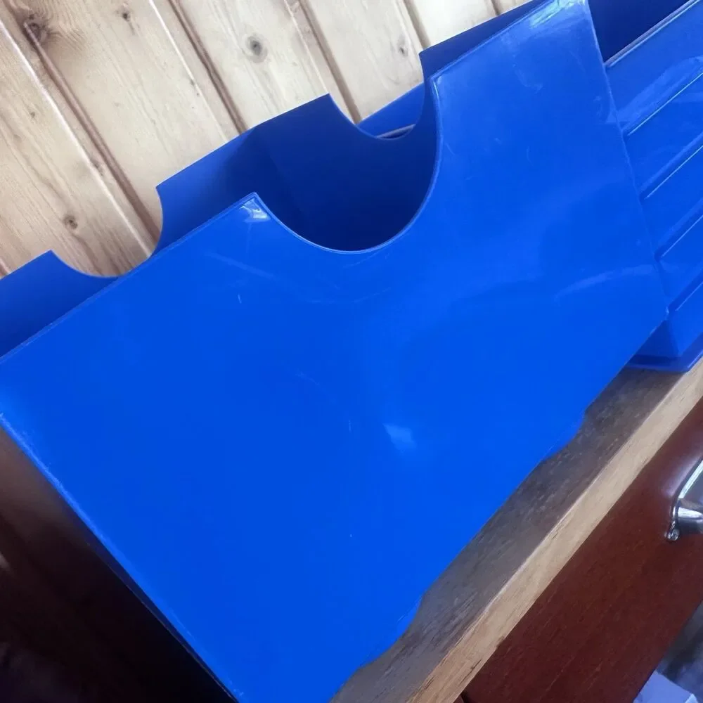 LEGO Room Copenhagen Blue 4-Stud Storage Brick Drawer Stackable Organizer